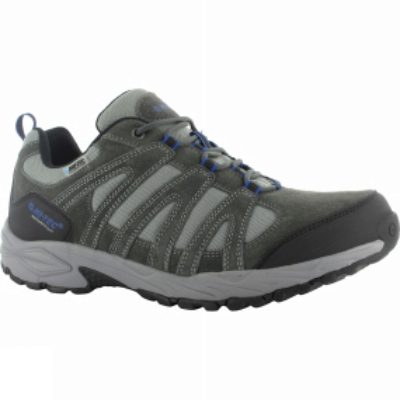 Hi-Tec Mens Alto II Low WP Shoe Charcoal/Cobalt Hi-Tec Mens Alto II Low WP Shoe Charcoal/Cobalt